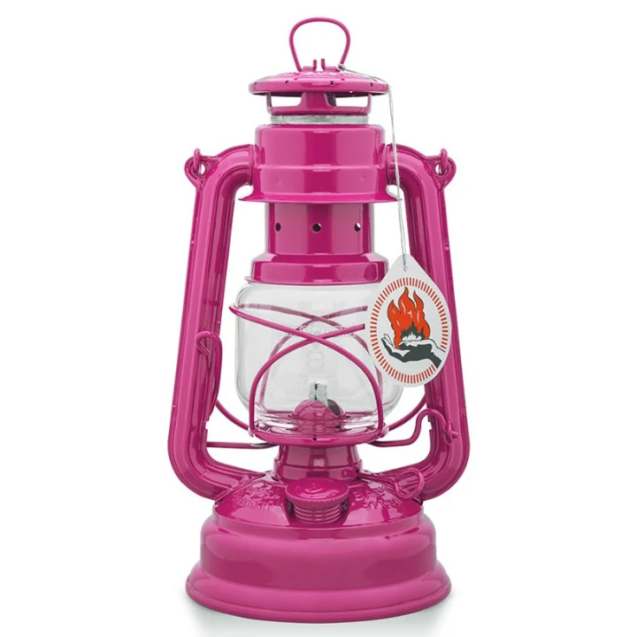 Original Feuerhand Stormlantaarn Telemagenta