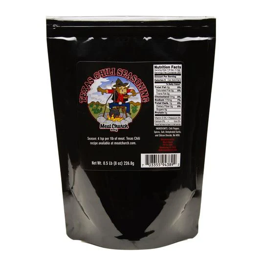 Meat Church Texas Chili Seasoning 8 oz - Afbeelding 2