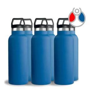 Zes 500ml. thermosflessen